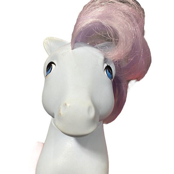 VTG Hasbro G1 My Little Pony Lot Of 2 Blue Belle & Baby Glory MLP Pastel Hair - Picture 8 of 14